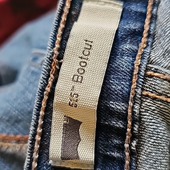 Levi's 515 Bootcut Jeans Womens Size 8 Short 29" Waist X 30" Inseam Length - Picture 7 of 15